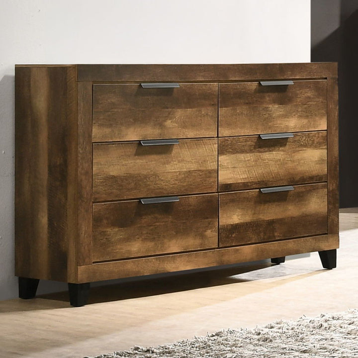 ACME Furniture Morales Dresser Rustic Oak