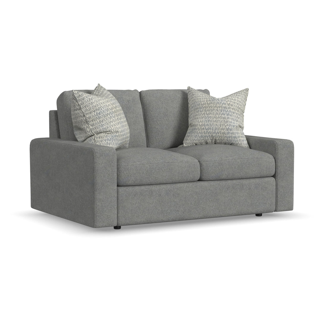 Sky  Loveseat  Dark Gray