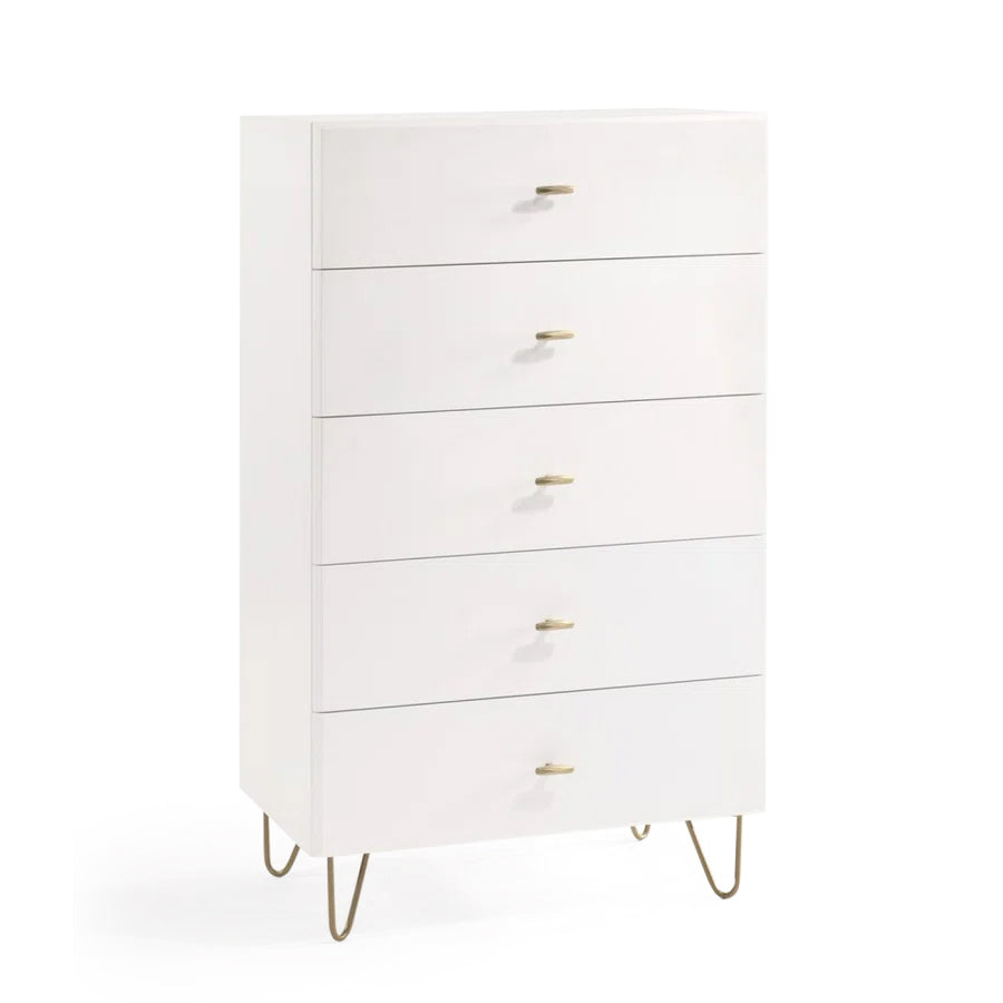 Bryan  Modern White Chest