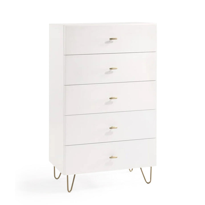 Bryan  Modern White Chest