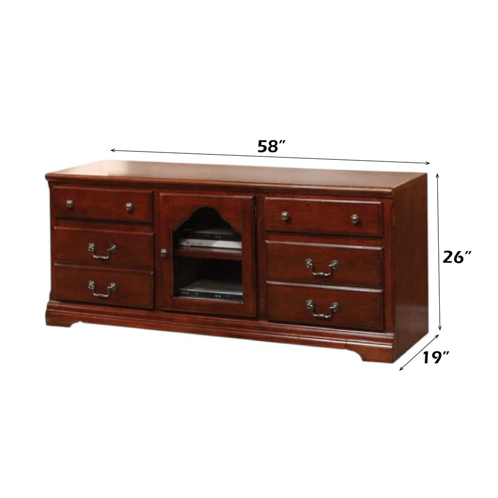 Hercules - TV Stand - Cherry