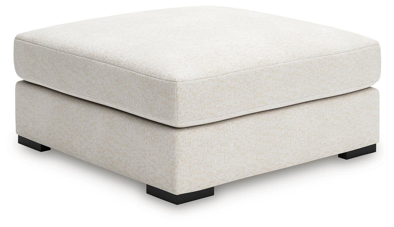 Donelson Creek Oversized Accent Ottoman - White (1)