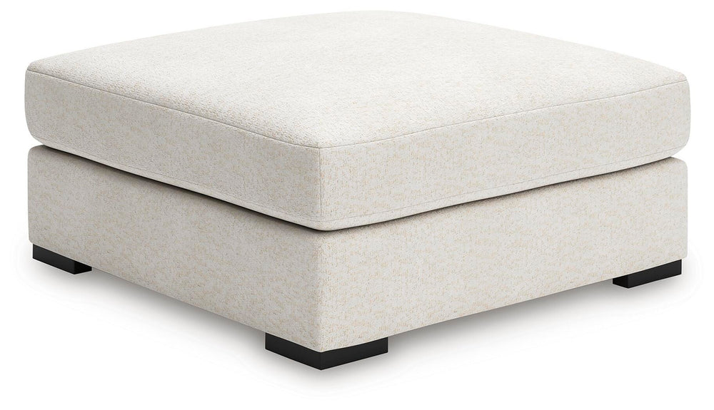 Donelson Creek Oversized Accent Ottoman - White (1)