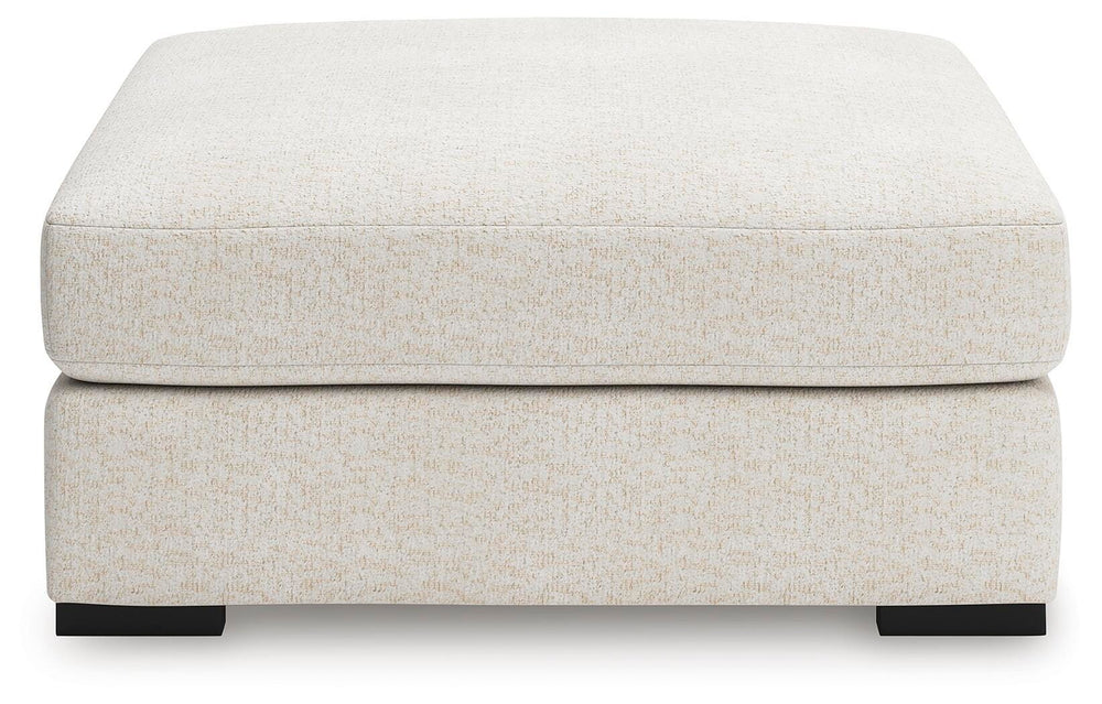 Donelson Creek Oversized Accent Ottoman - White (3)