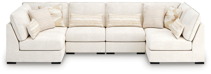 Donelson Creek 6-Piece Sectional - White (1)
