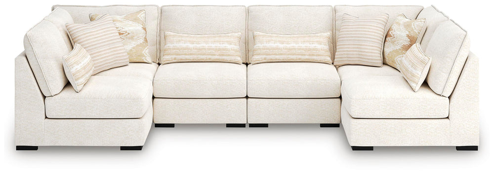 Donelson Creek 6-Piece Sectional - White (1)