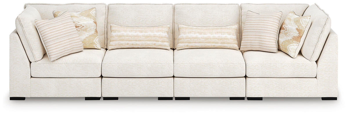 Donelson Creek 4-Piece Sectional - White (1)