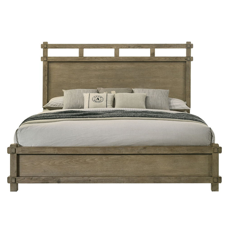 Colton - Eastern King Bed - Antique White Oak