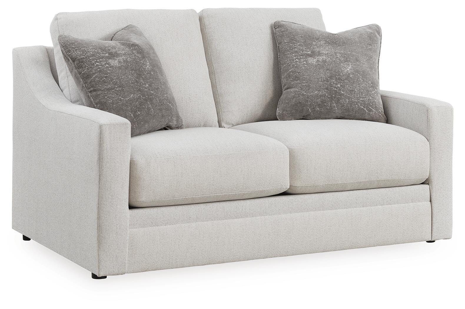 Maitelynn Loveseat - White (1)