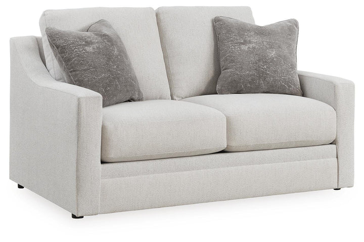 Maitelynn Loveseat - White (1)