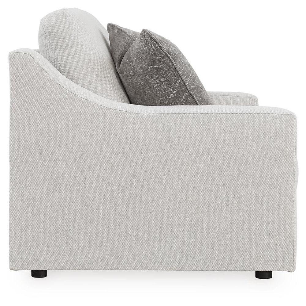 Maitelynn Loveseat - White (4)