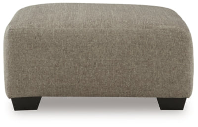 Newellen Oversized Accent Ottoman - Beige