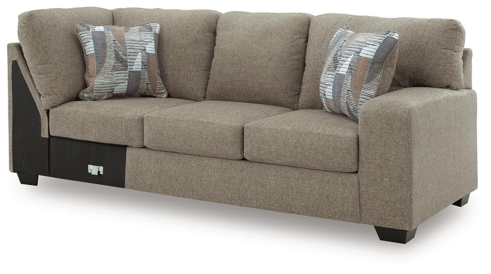 Newellen 3-Piece Sectional and Oversized Ottoman (8)