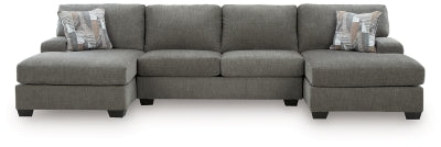 Clarington 3-Piece Sectional with Double Chaise