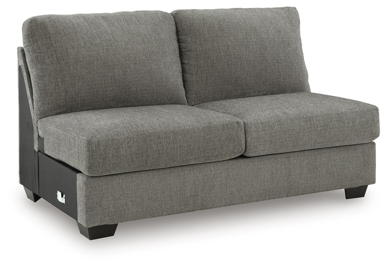 Clarington Armless Loveseat - Gray (1)