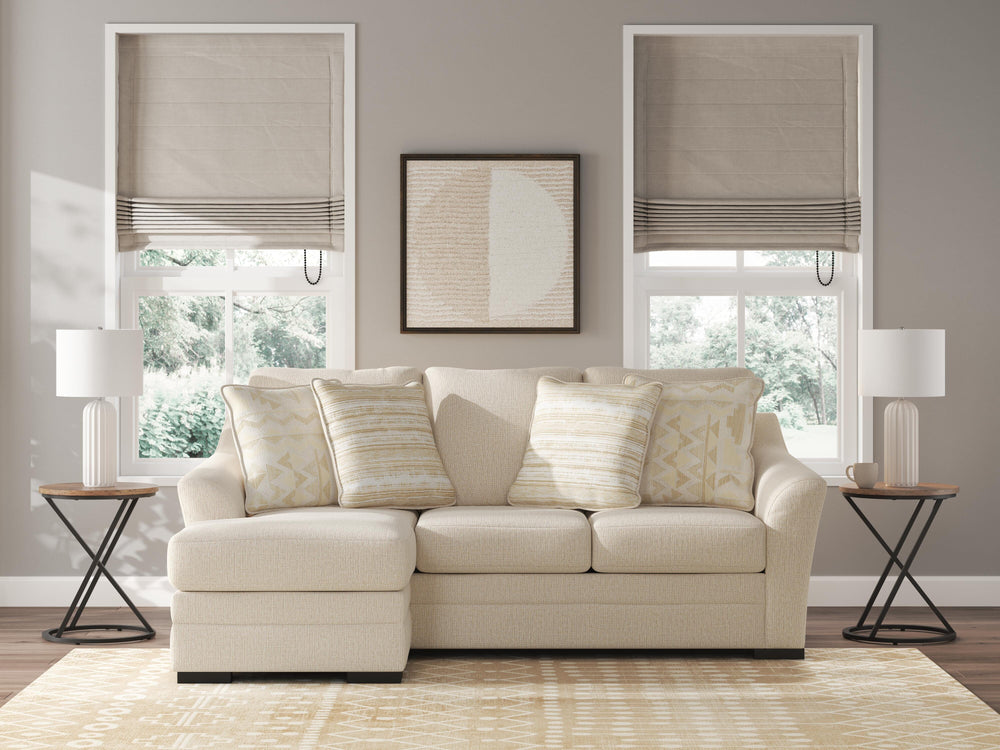 Lango Queen Sofa Chaise Sleeper - Beige (9)