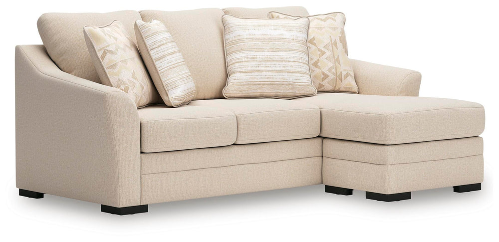 Lango Queen Sofa Chaise Sleeper - Beige (1)