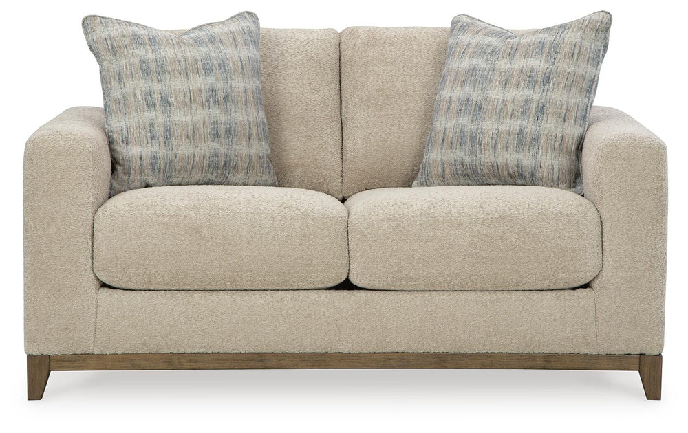 Parklynn Loveseat - Beige (3)