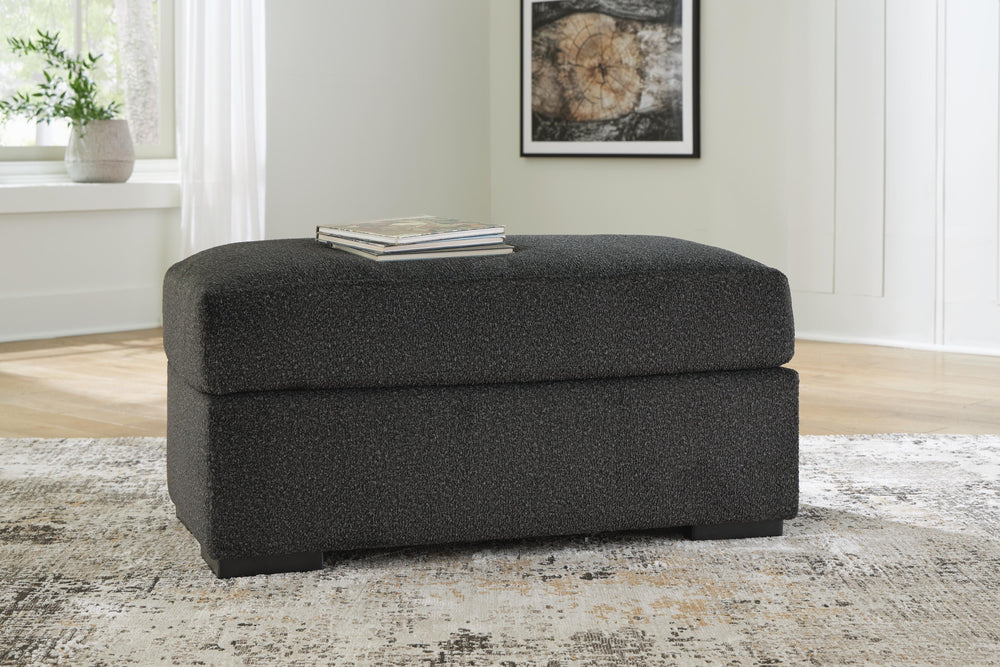 Wryenlynn Ottoman - Black (2)