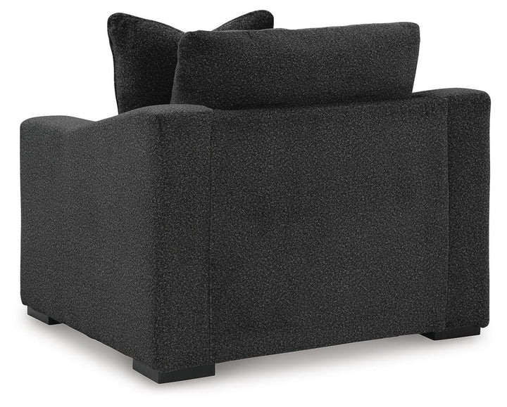 Wryenlynn Oversized Chair - Black (5)