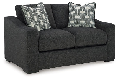 Wryenlynn Loveseat - Black