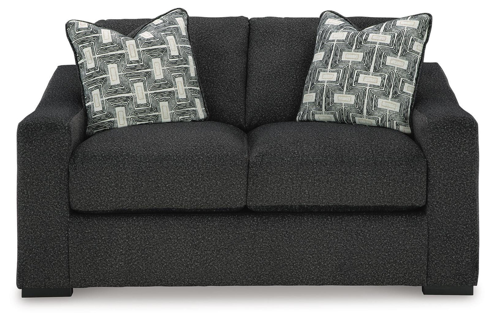 Wryenlynn Loveseat - Black (1)