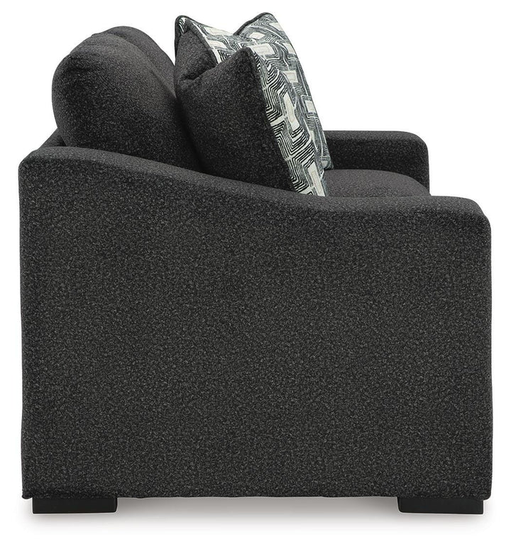 Wryenlynn Loveseat - Black (5)