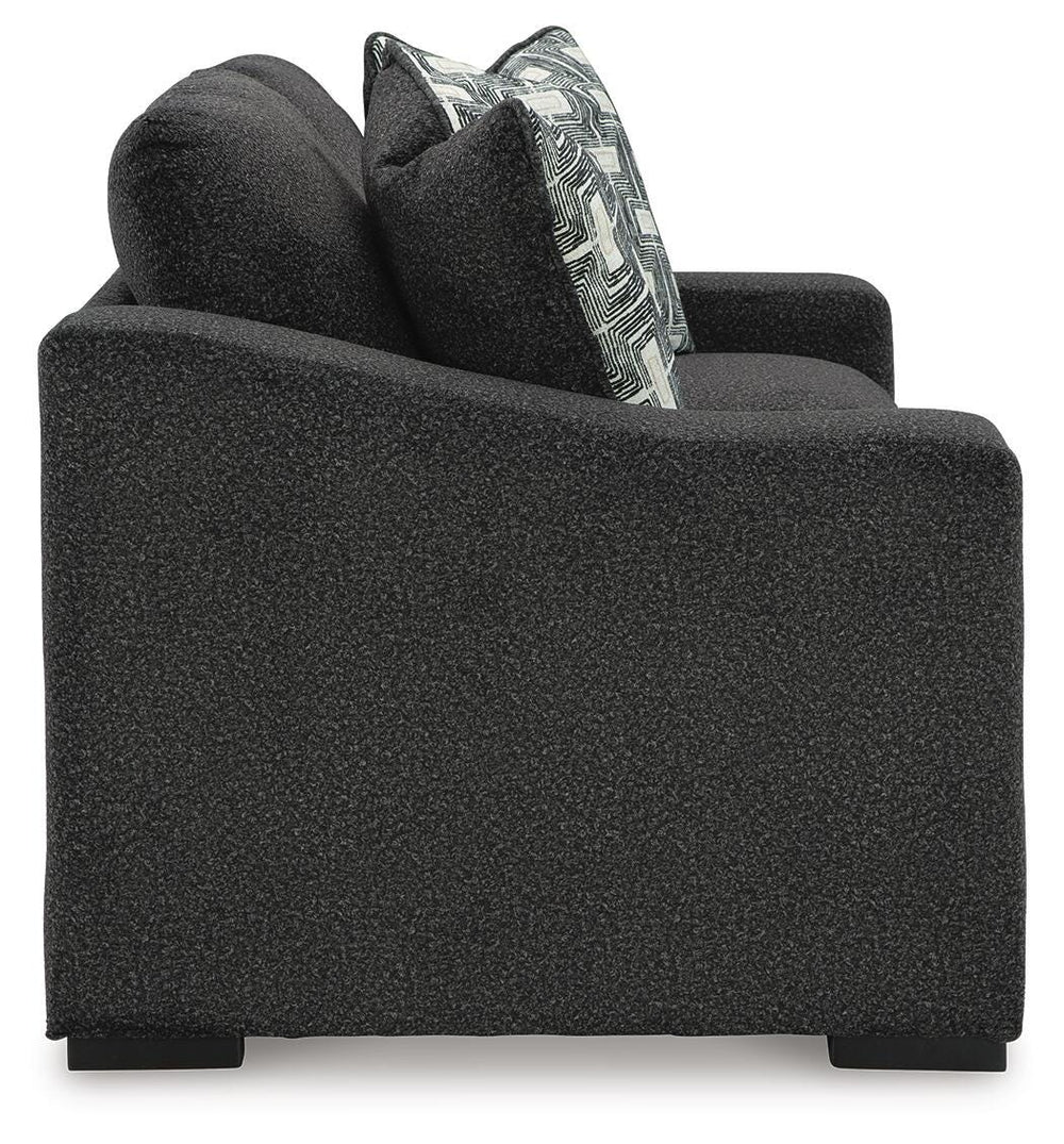 Wryenlynn Loveseat - Black (5)