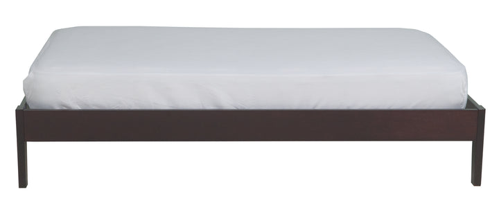 Modus Furniture Sp23F3 Simple Wood Platform Bed In Espresso
