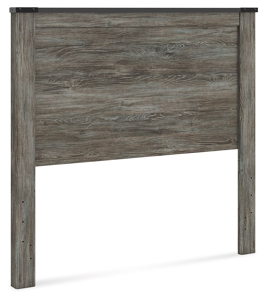 Frandern - Full Panel Headboard - Gray by Ashley Furniture product image