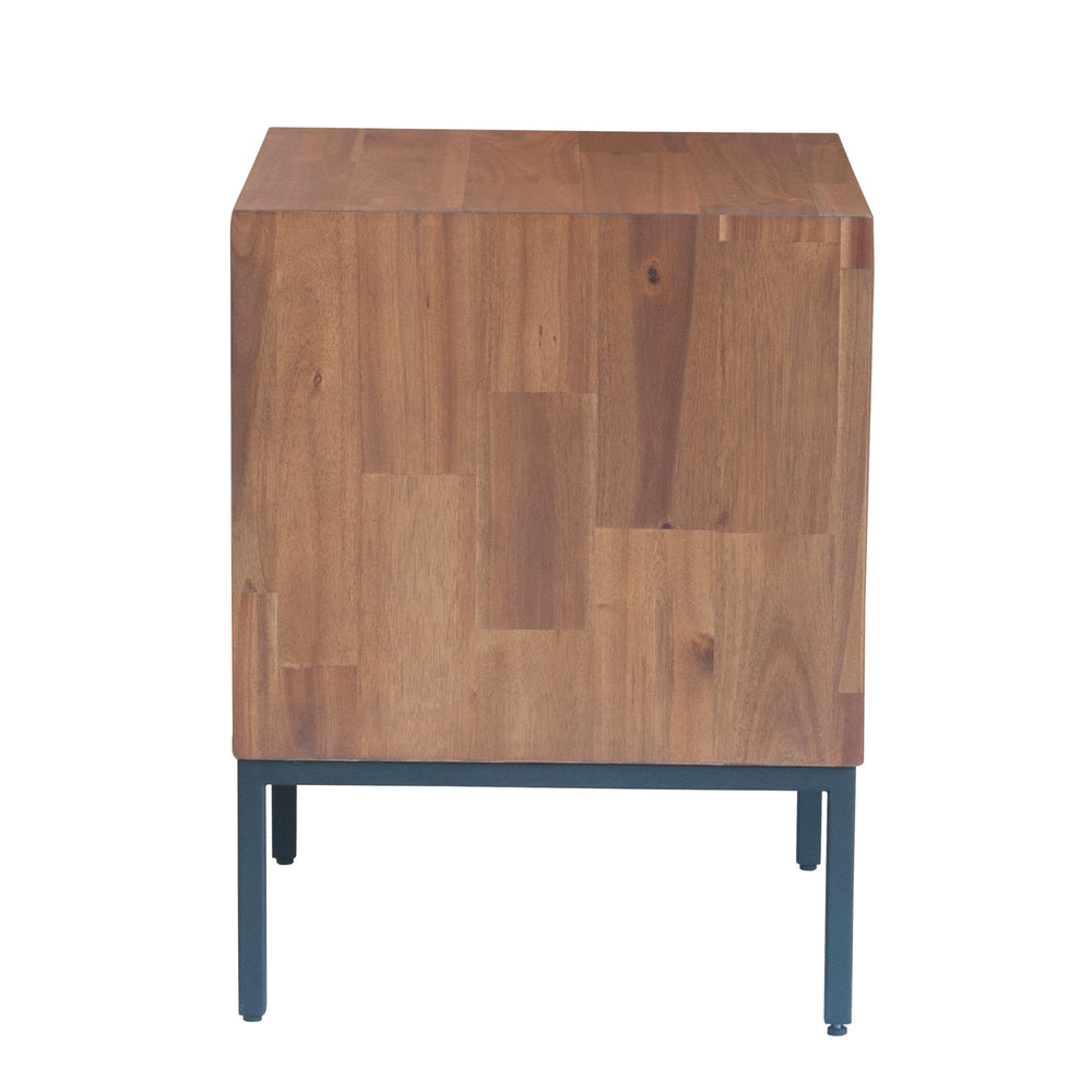 Hathaway Nightstand/Side Table - Newton Brown - view 5