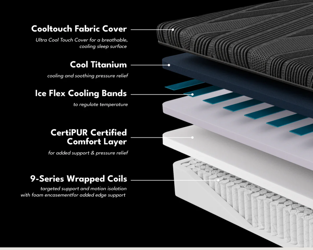 Black Diamond Hybrid Mattress - alternate view 4