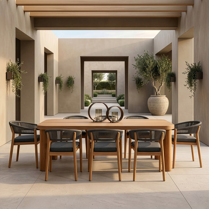 Kamari - Outdoor Natural Teak Dining Table