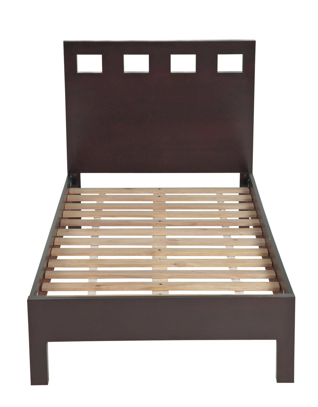 Modus Furniture Rv23F5 Riva Wood Platform Bed In Espresso