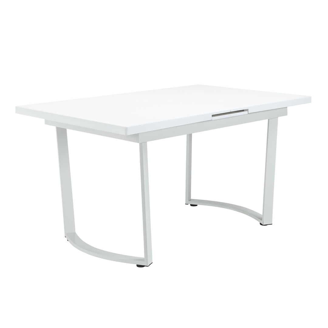 Palton - Dining Table - High Gloss White