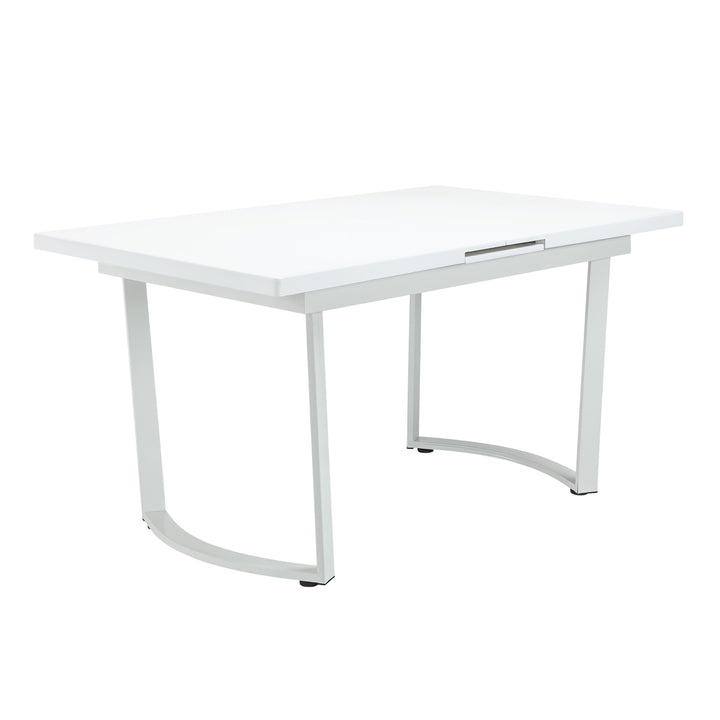 Palton - Dining Table - High Gloss White