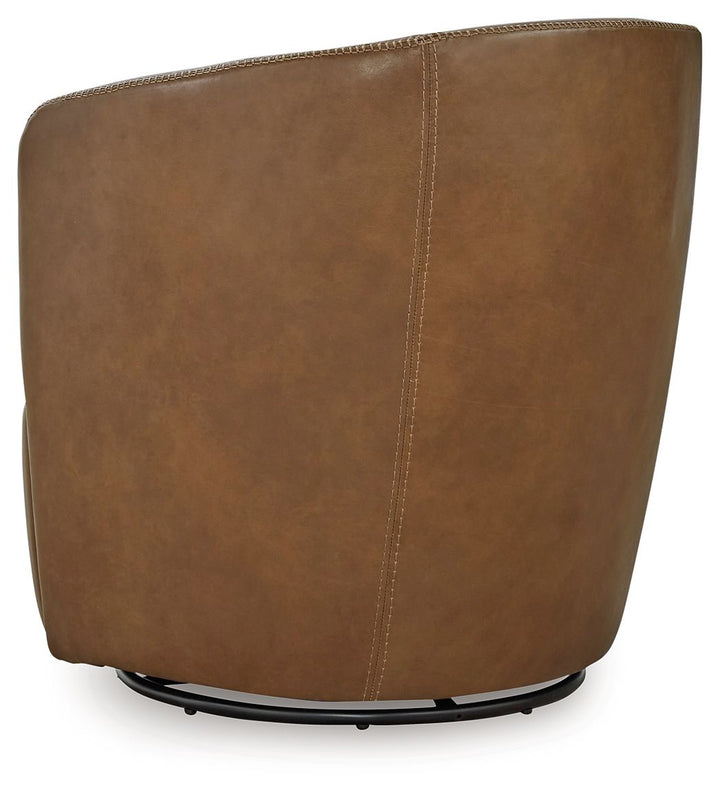 Kierreys - Swivel Chair - Caramel