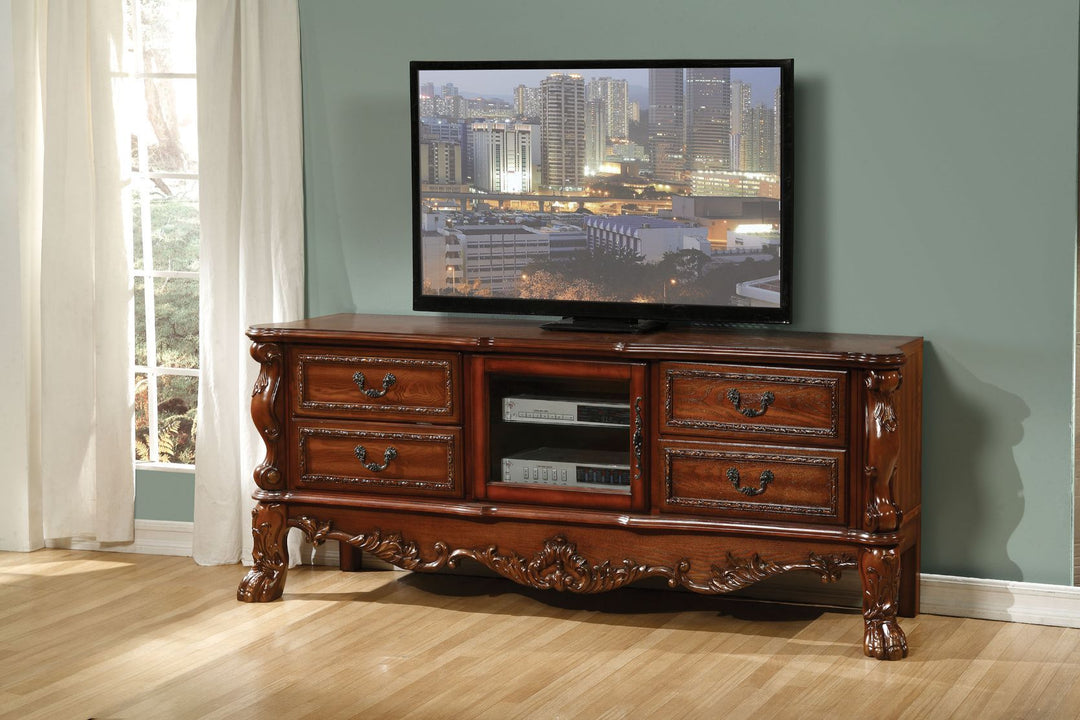 Dresden - TV Stand - Cherry Oak