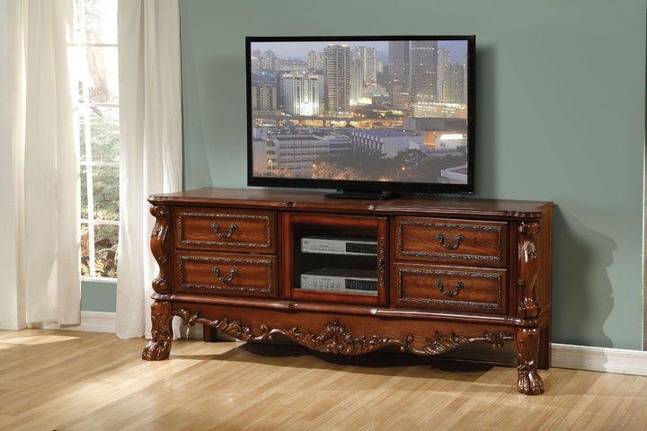 Dresden - TV Stand - Cherry Oak