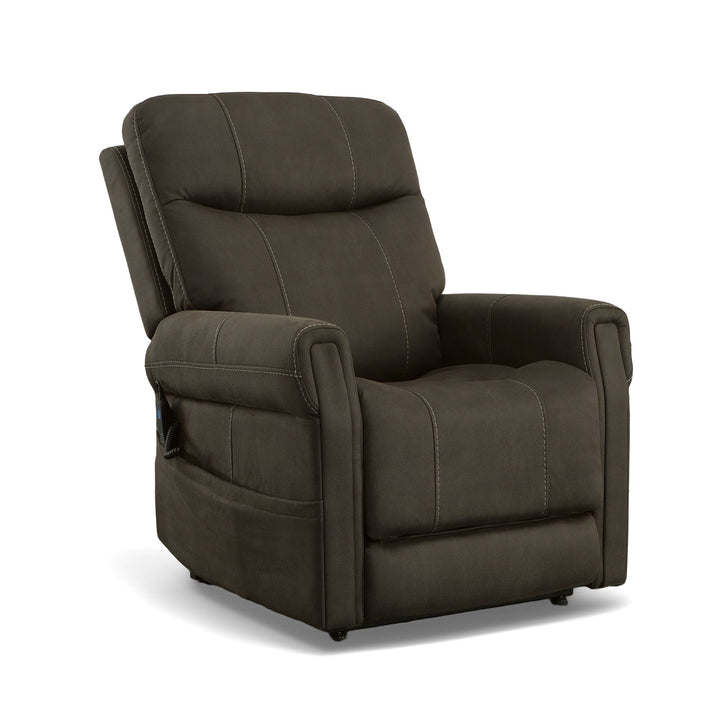 Jenkins Fabric Power Lift Recliner with Right