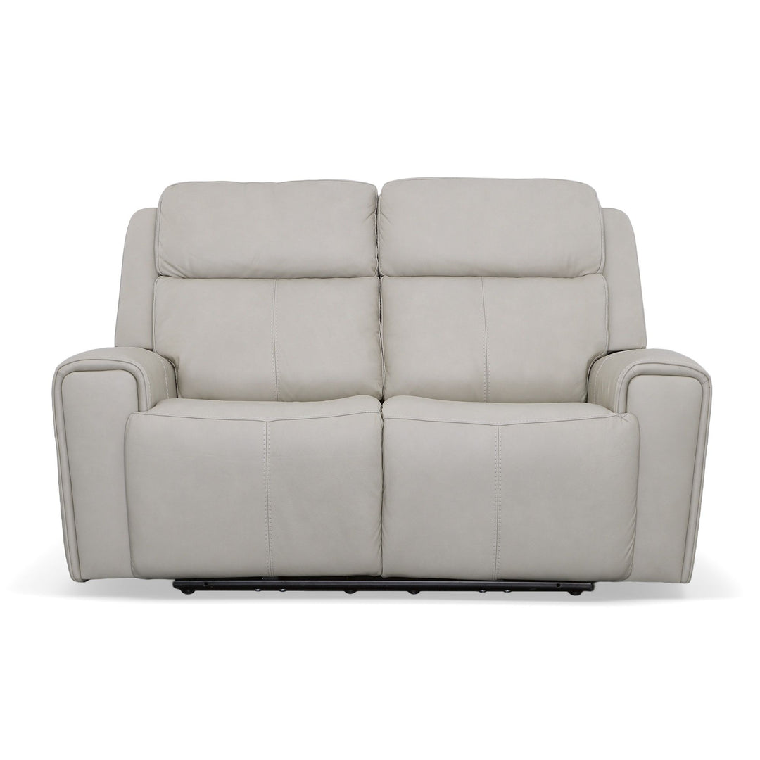 Flexsteel 1601-60PH-03001 Barnett  Power Reclining Loveseat With Power Headrests & Lumbar  Timber