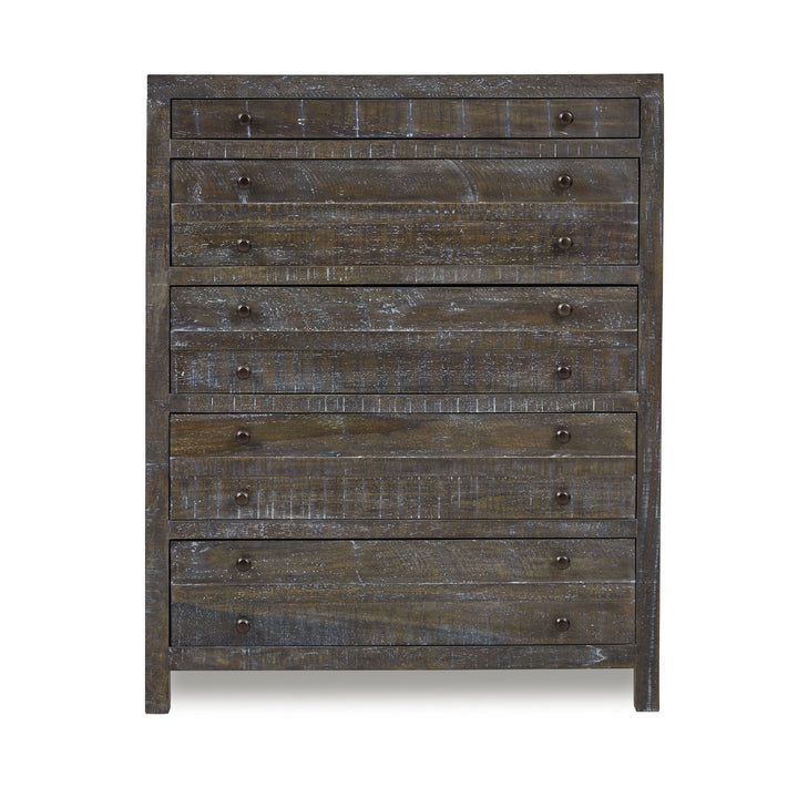 townsend-solid-wood-five-drawer-chest