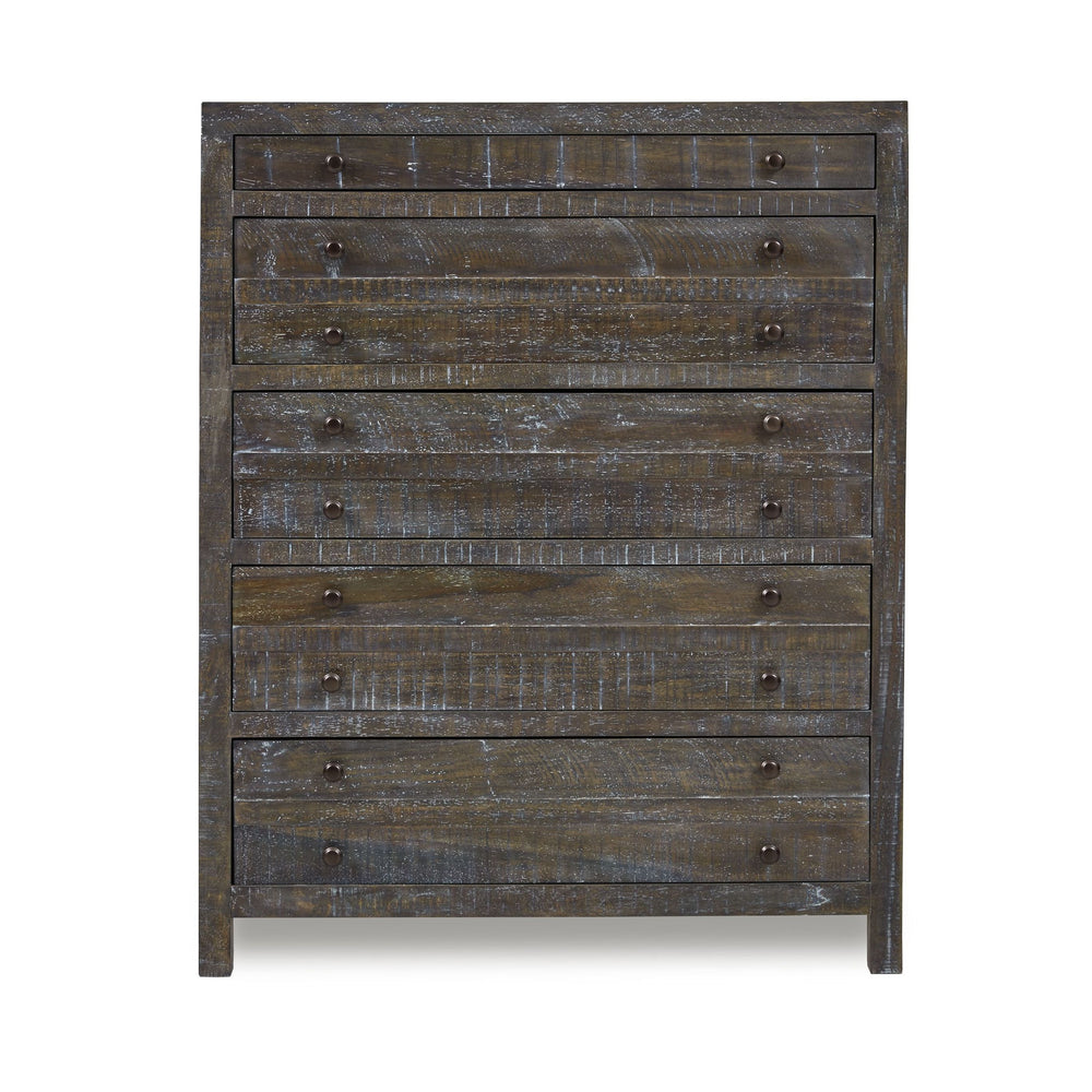townsend-solid-wood-five-drawer-chest