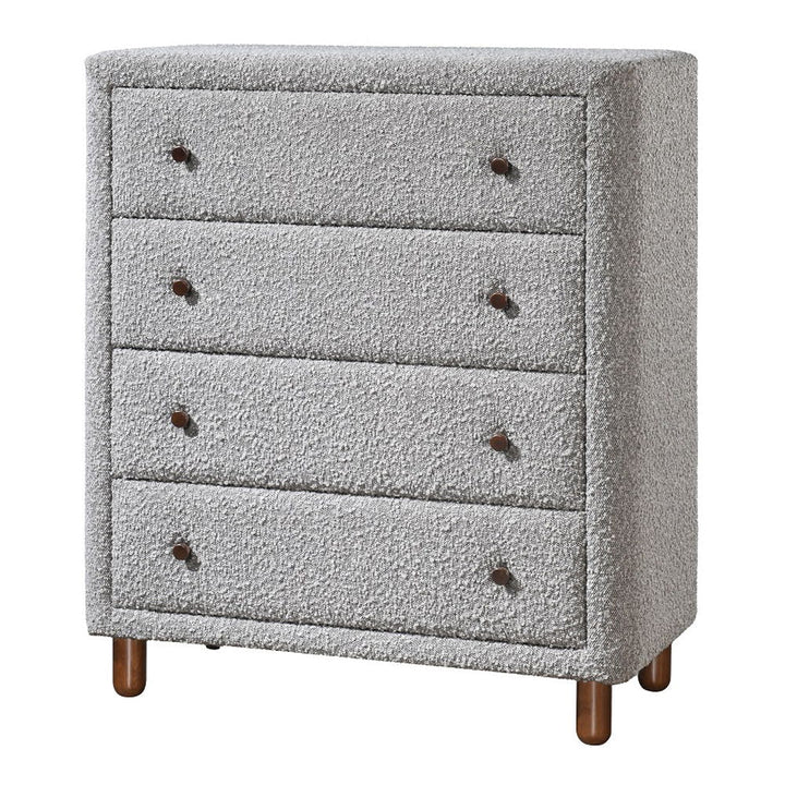 Cleo - Chest - Gray Boucle