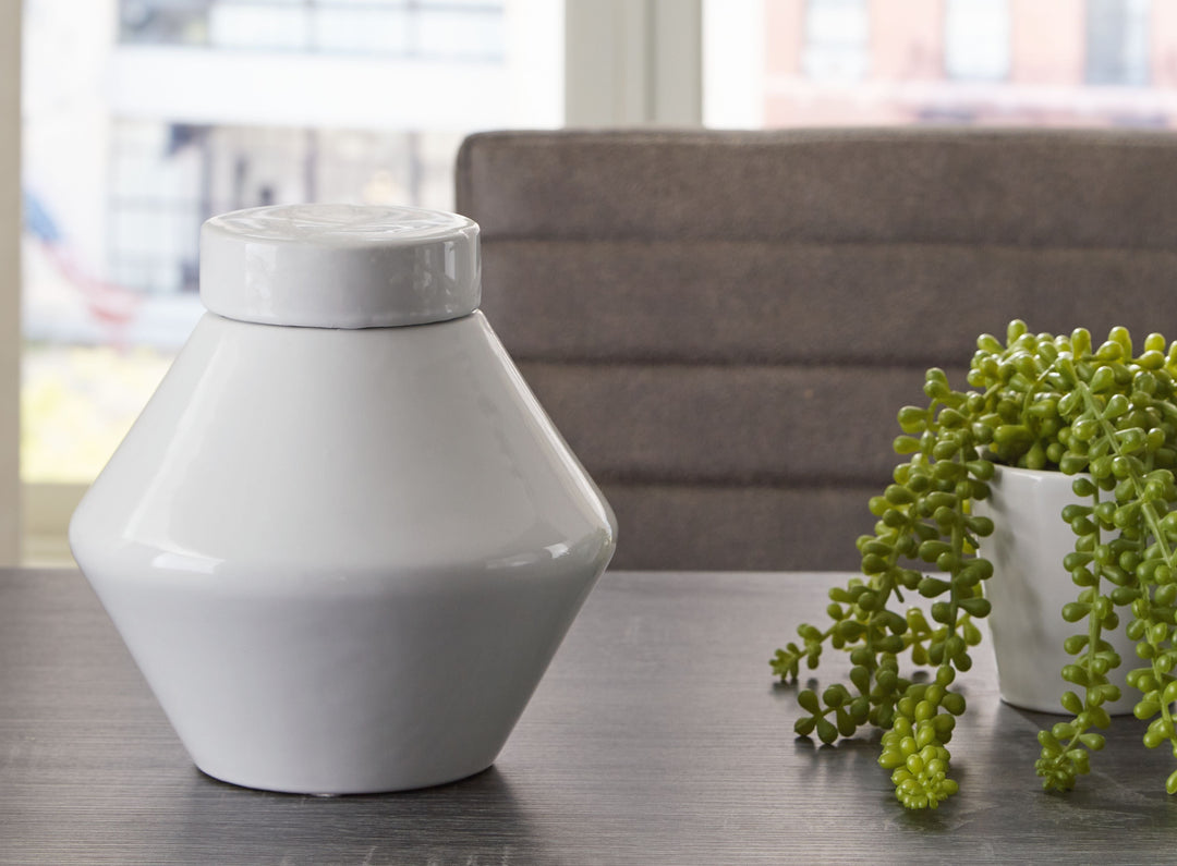 Domina - Jar - Large - White