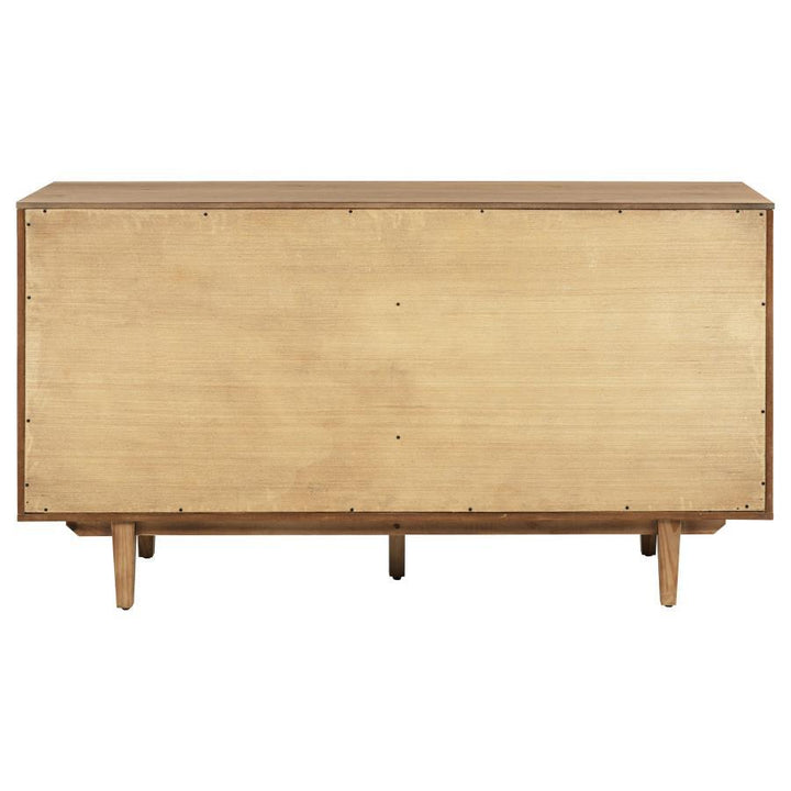Middleton - 4-Door Sideboard Server With Dual Drawers - Natural