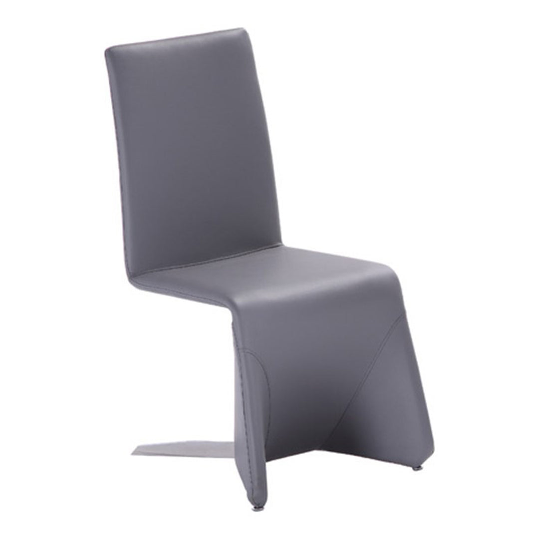Nisse - Contemporary Leatherette Dining Chair (Set of 2)