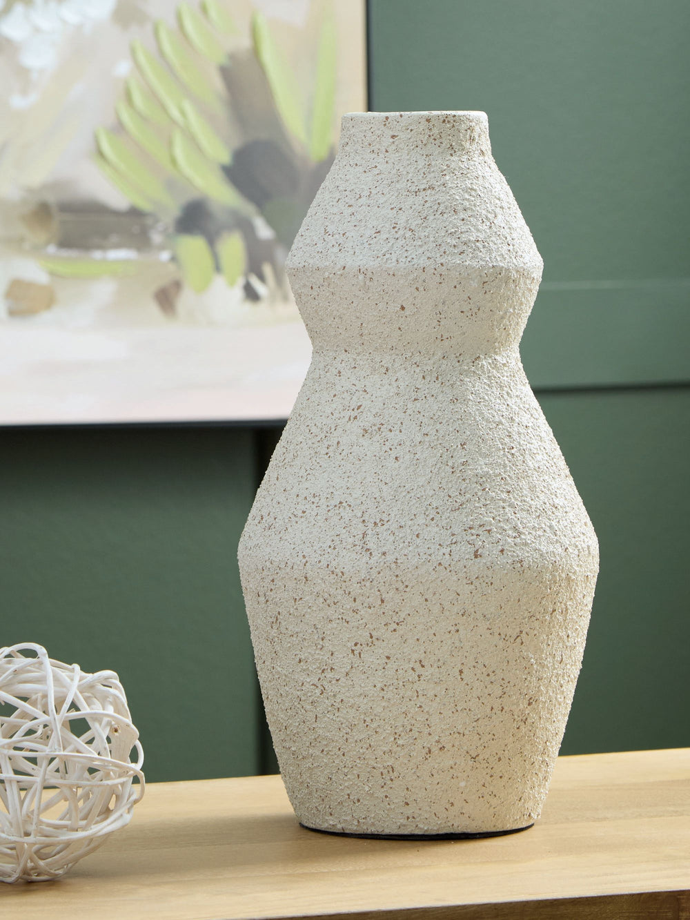 Dawthorne - Vase - 13" - Cream by Ashley Furniture product image
