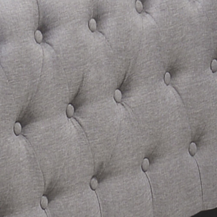 Justice - Twin Daybed With Trundle - Smoke Gray Fabric