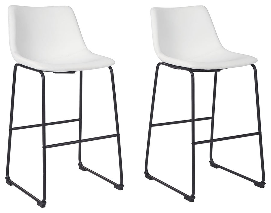 Centiar - Tall UPH Barstool (Set of 2) - White